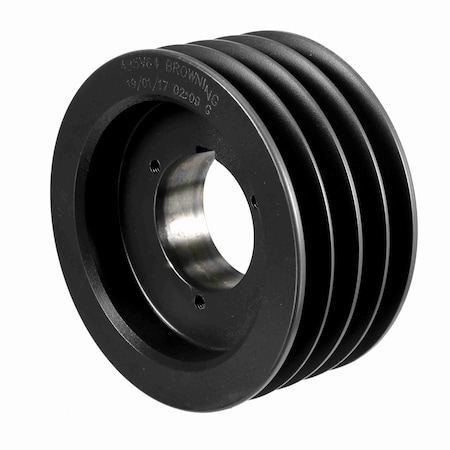 Browning 4 Groove Cast Iron Bushed Bore Multiple Sheave, 4B5V64 4B5V64